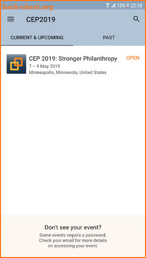 CEP 2019 Stronger Philanthropy screenshot