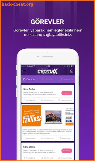 Cepmax screenshot