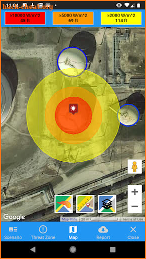 CERES (Chemical Emergency Response E-Service) screenshot