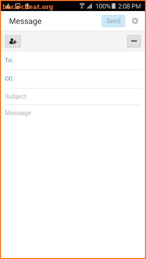 Cerner Message Center screenshot
