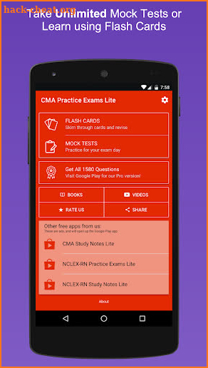 Certified Medical Assistant Practice Exams Lite screenshot
