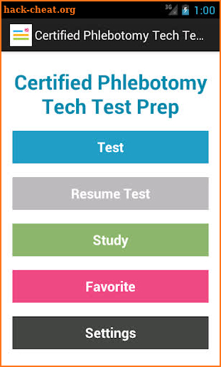 Certified Phlebotomy Test Prep screenshot