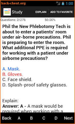Certified Phlebotomy Test Prep screenshot