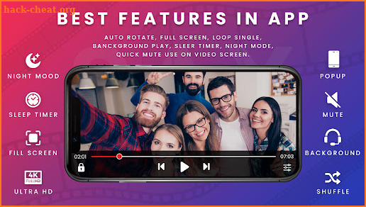 Cex Video Player - Full Screen Multi Video Formats screenshot