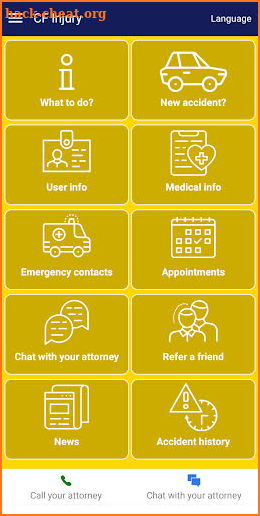 CF Injury Law screenshot