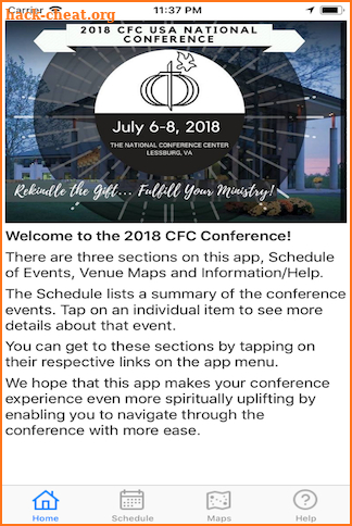 CFCCon 2018 screenshot
