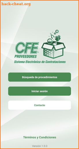 CFE Proveedores screenshot