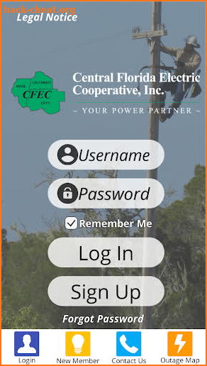 CFEC Connect screenshot