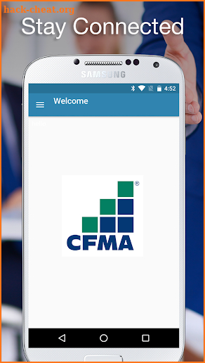 CFMA Events screenshot