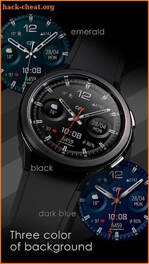 CFS121 Classic watch face screenshot