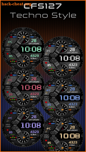 CFS127 Techno Style screenshot
