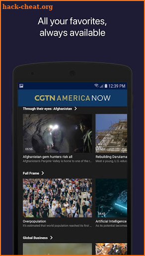CGTN America Now screenshot