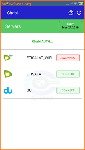 Chabi VPN screenshot