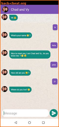 Chad and Vy Fake Video Call - Chad and Vy Chat screenshot