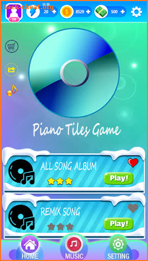 Chad & Vy Piano Tiles Game screenshot