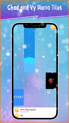 Chad and Vy Piano Tiles Game screenshot