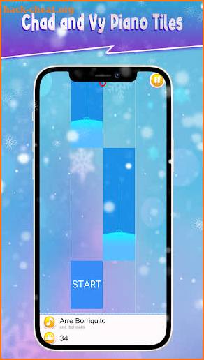 Chad and Vy Piano Tiles Game screenshot