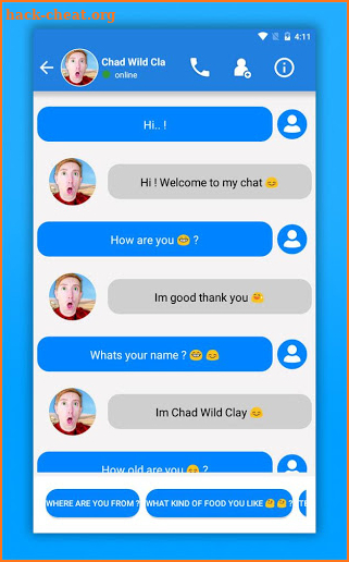 Chad Wild Clay Call Fake screenshot