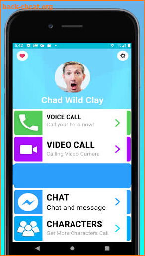 Chad Wild Clay Game Prank Video Call screenshot