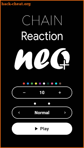 Chain Reaction Neo+ screenshot