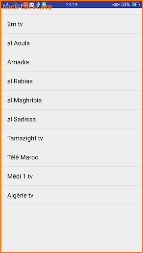 chaine tv arab screenshot