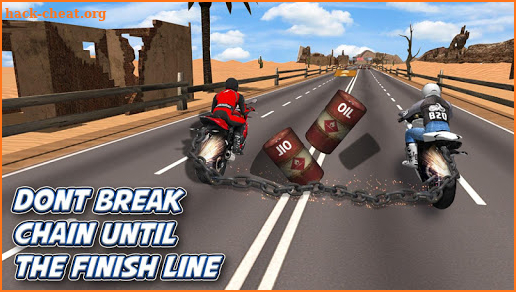 Chained Bike Highway Race screenshot
