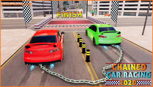Chained Car Racing 2020: Chained Cars Stunts Games screenshot