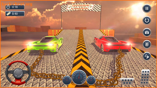 Chained Car Racing Drive Adventure screenshot