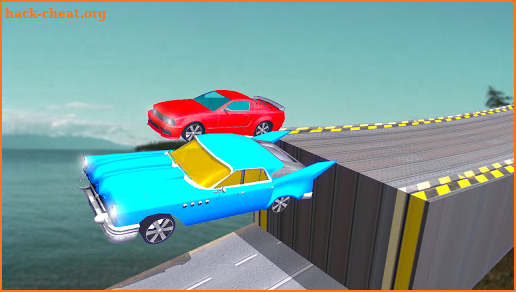 Chained Cars Against Ramp 3D screenshot
