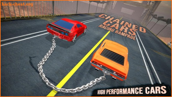 Chained Cars Racing Rampage screenshot