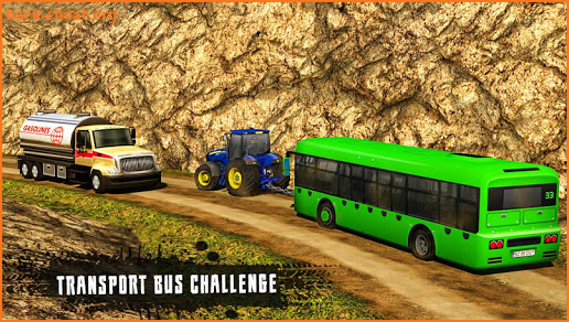 Chained Tractor Towing Bus screenshot