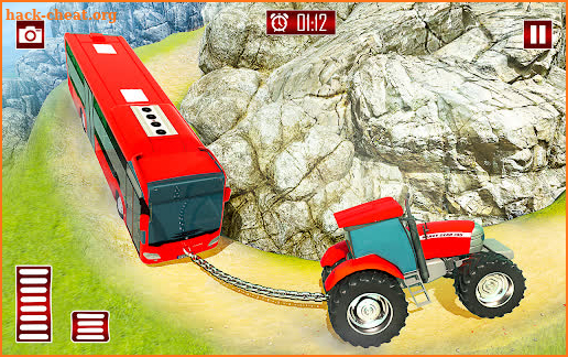 Chained Tractor Towing Bus Rescue Mission screenshot