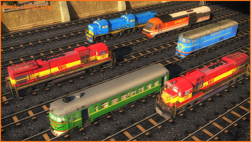 Chained Trains 3D - Multiplayer Racing screenshot