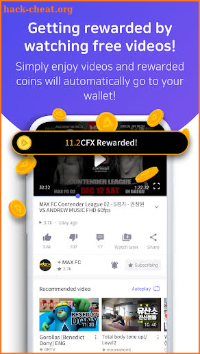 Chainflix – Watch Videos & Earn Coins! screenshot