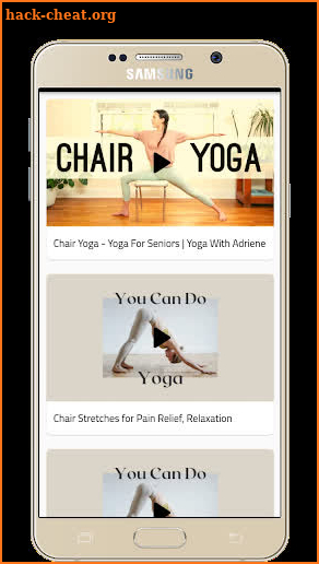 Chair Yoga for Seniors screenshot