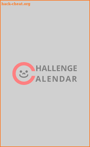 Challenge Calendar screenshot