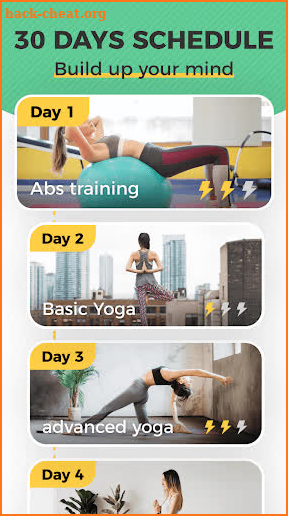 Challenge: Workout & Relax screenshot