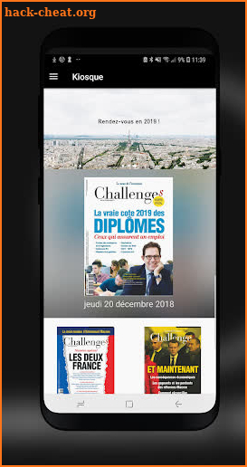 Challenges le magazine screenshot