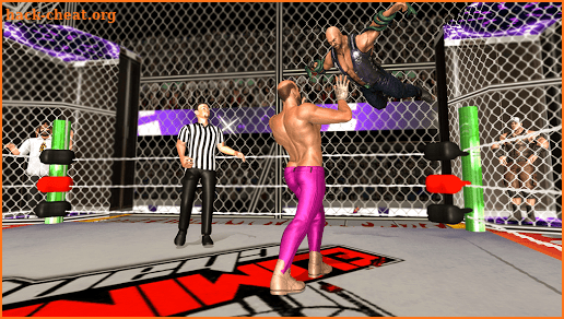 Chamber Wrestling Elimination Match: Fighting Game screenshot