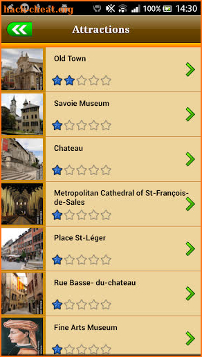 Chambery Offline Map Guide screenshot