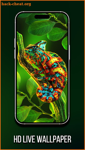 Chameleon Color Wallpaper 3D screenshot