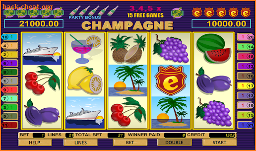 Champagne Slot screenshot