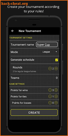 Champion – Tournament-Manager screenshot