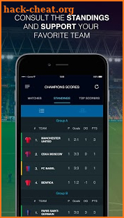 Champions League 2017-18 Live screenshot