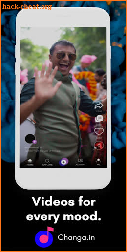 Changa Indian app: Create and share short videos screenshot