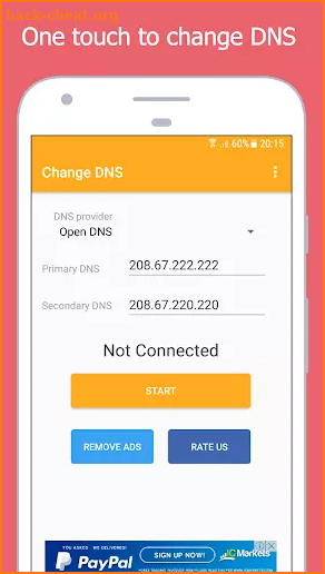 Change DNS (No Root 3G/Wifi) screenshot