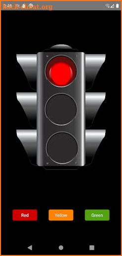Change the traffic light screenshot