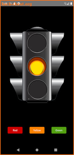 Change the traffic light screenshot