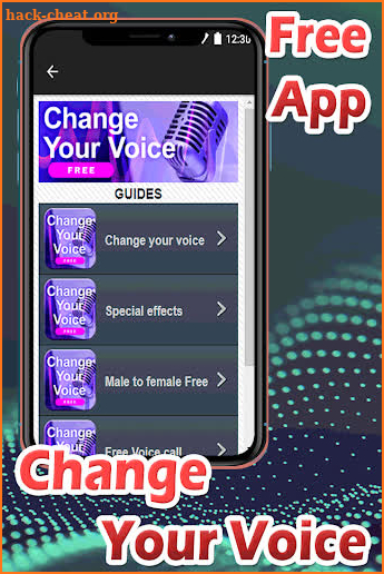 Change Voice Call Male to Female Free Guia Online screenshot