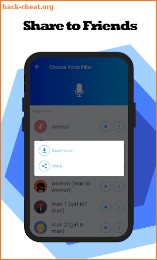 Change Voice – change your voice with effects screenshot